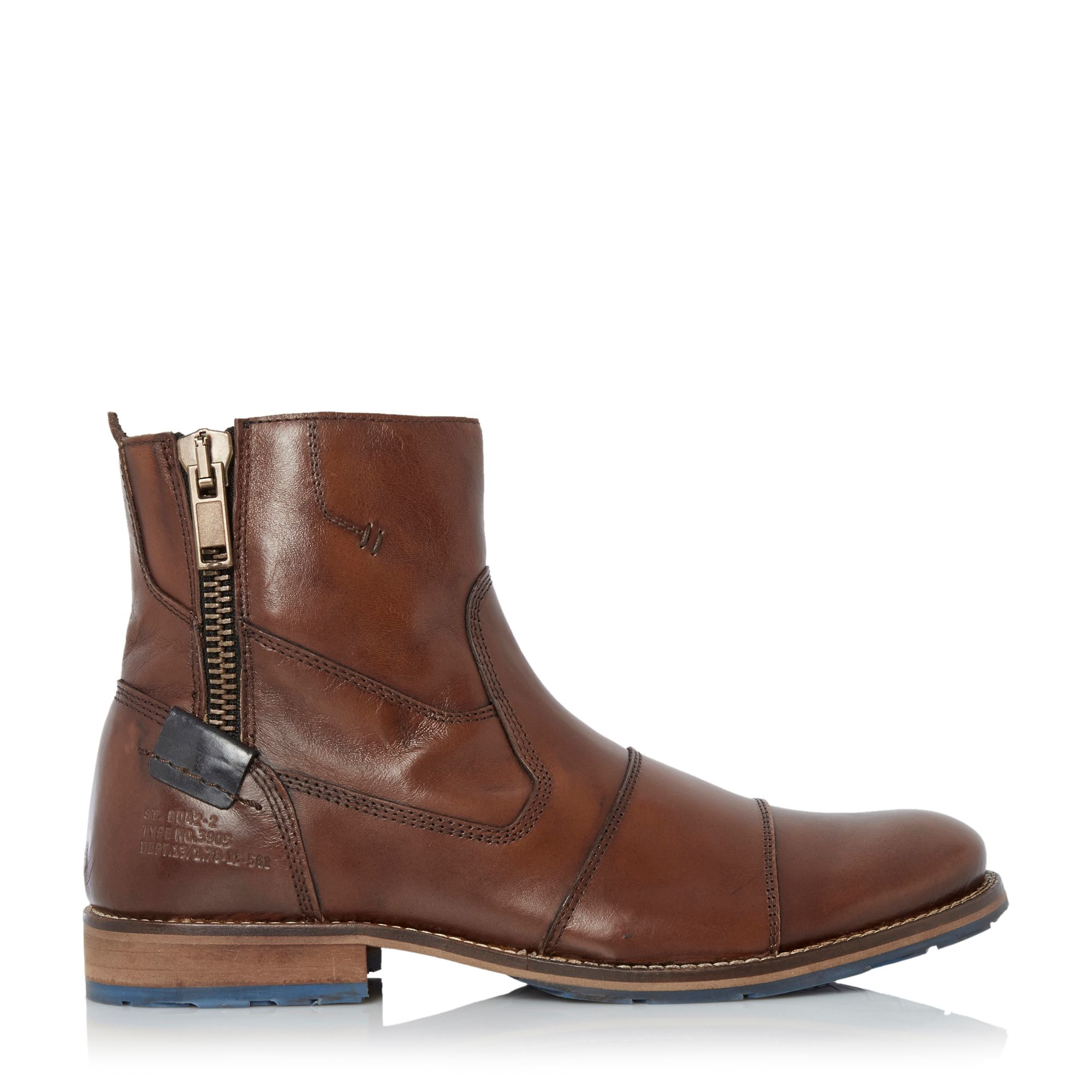 dune tan calf boots
