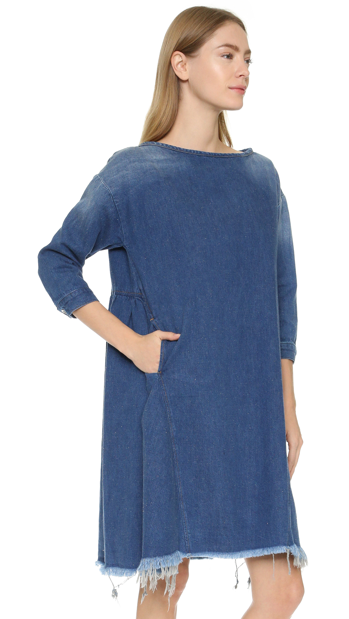 rachel comey blue dress