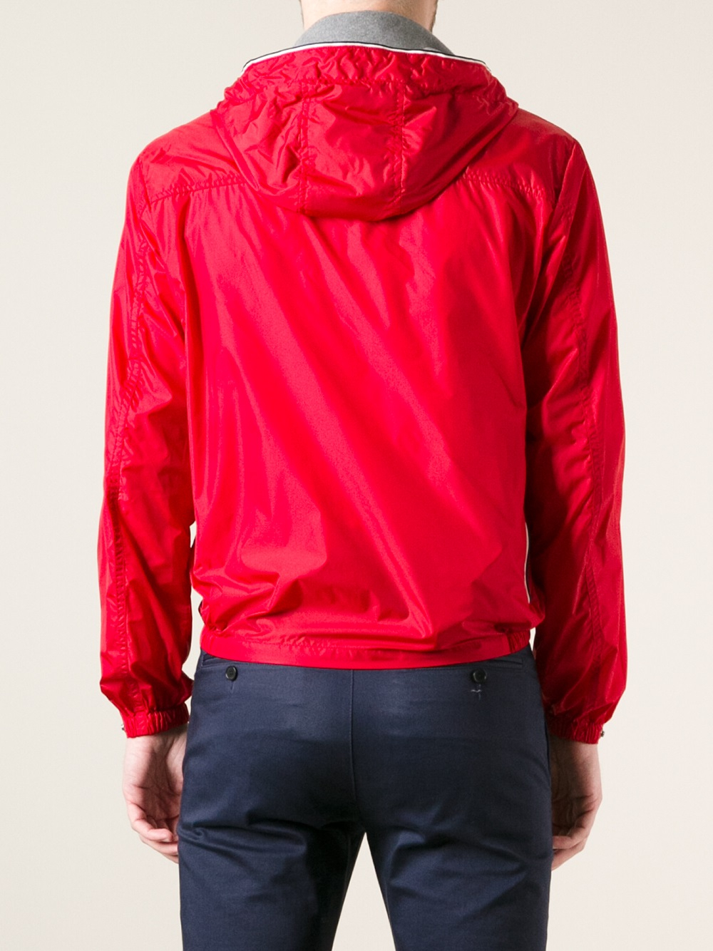 Moncler Urville Jacket in Red for Men Lyst