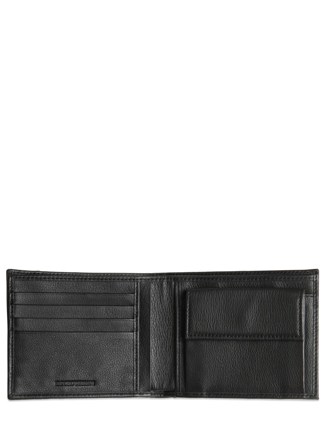 Camo Nylon \u0026 Leather Coin Pocket Wallet 
