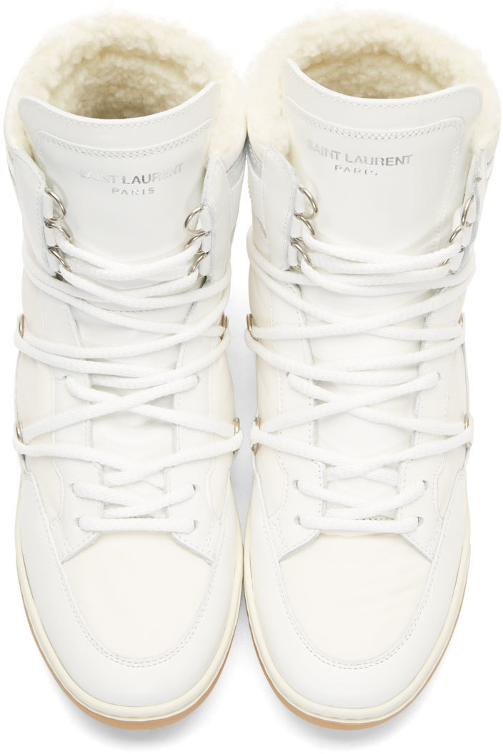 white winter sneakers