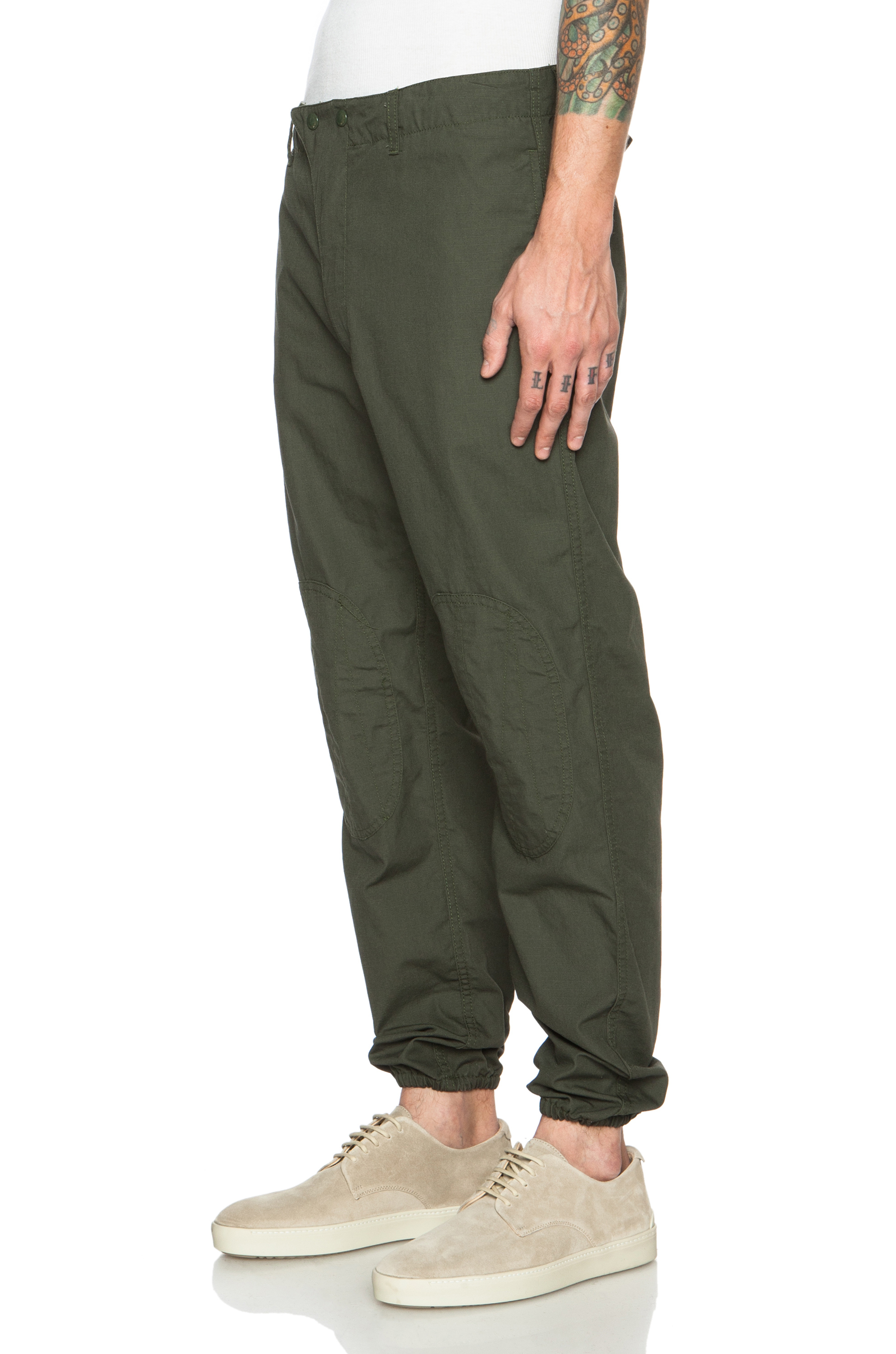 Engineered garments Men'S Cotton Ripstop E-1 Pants in Green | Lyst