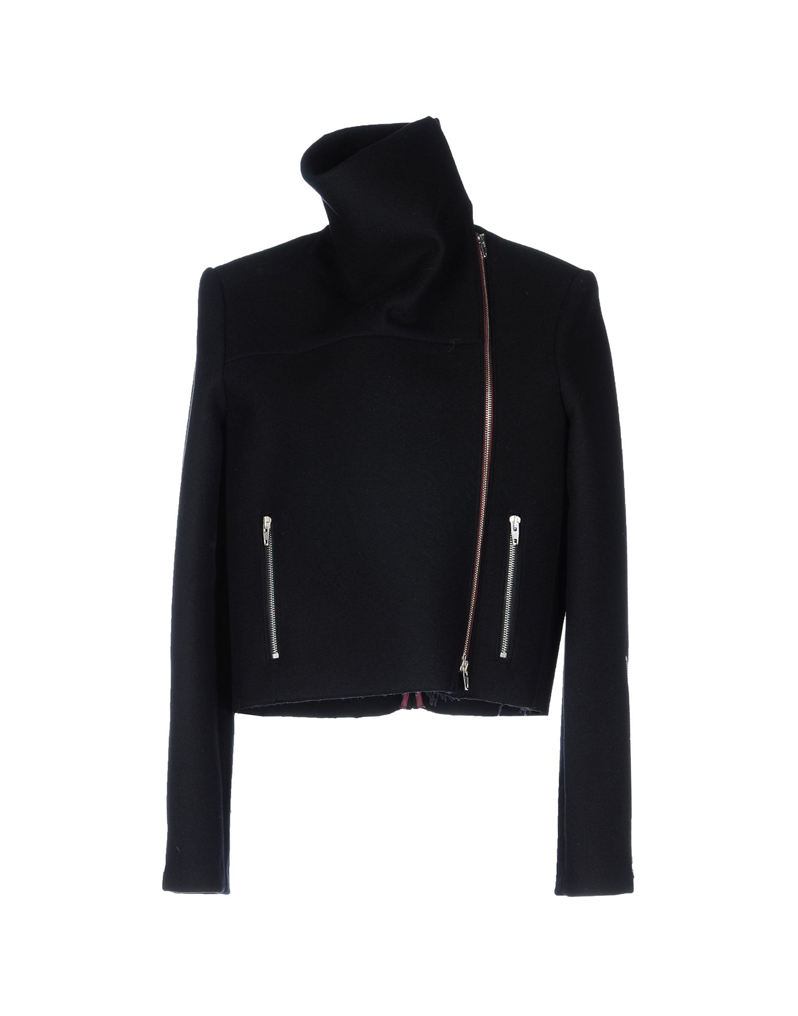 Celine High-Neck Zipper Casual Jacket in Black | Lyst