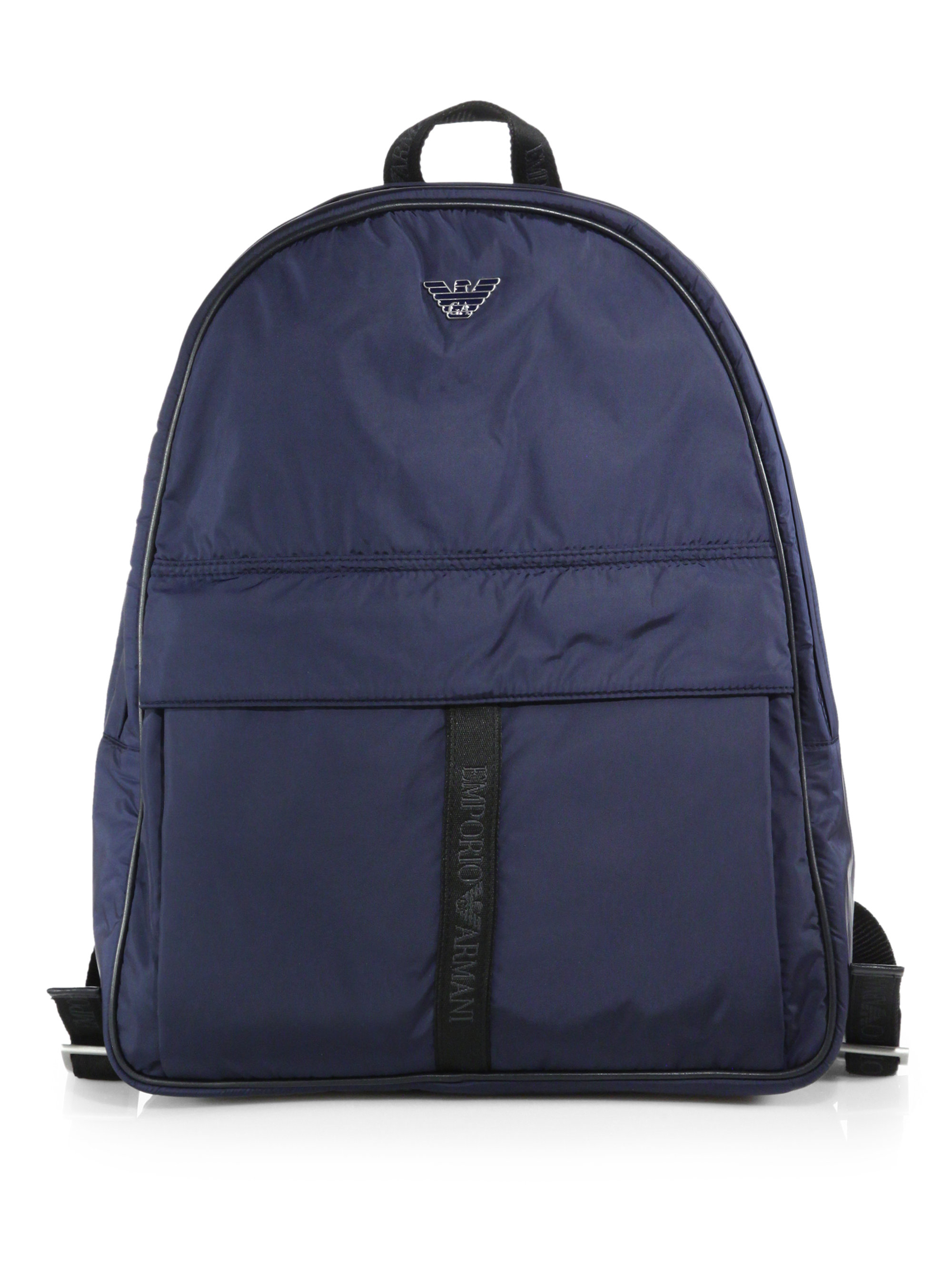 Emporio Armani Nylon Backpack in Navy (Blue) for Men Lyst