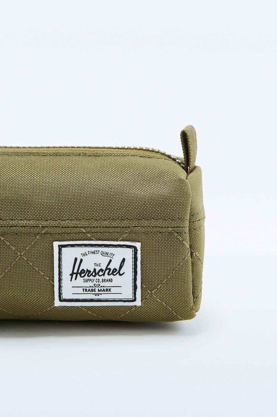 Herschel Supply Co. Settlement Army Quilted Pencil Case in Olive (Green) for Men Lyst