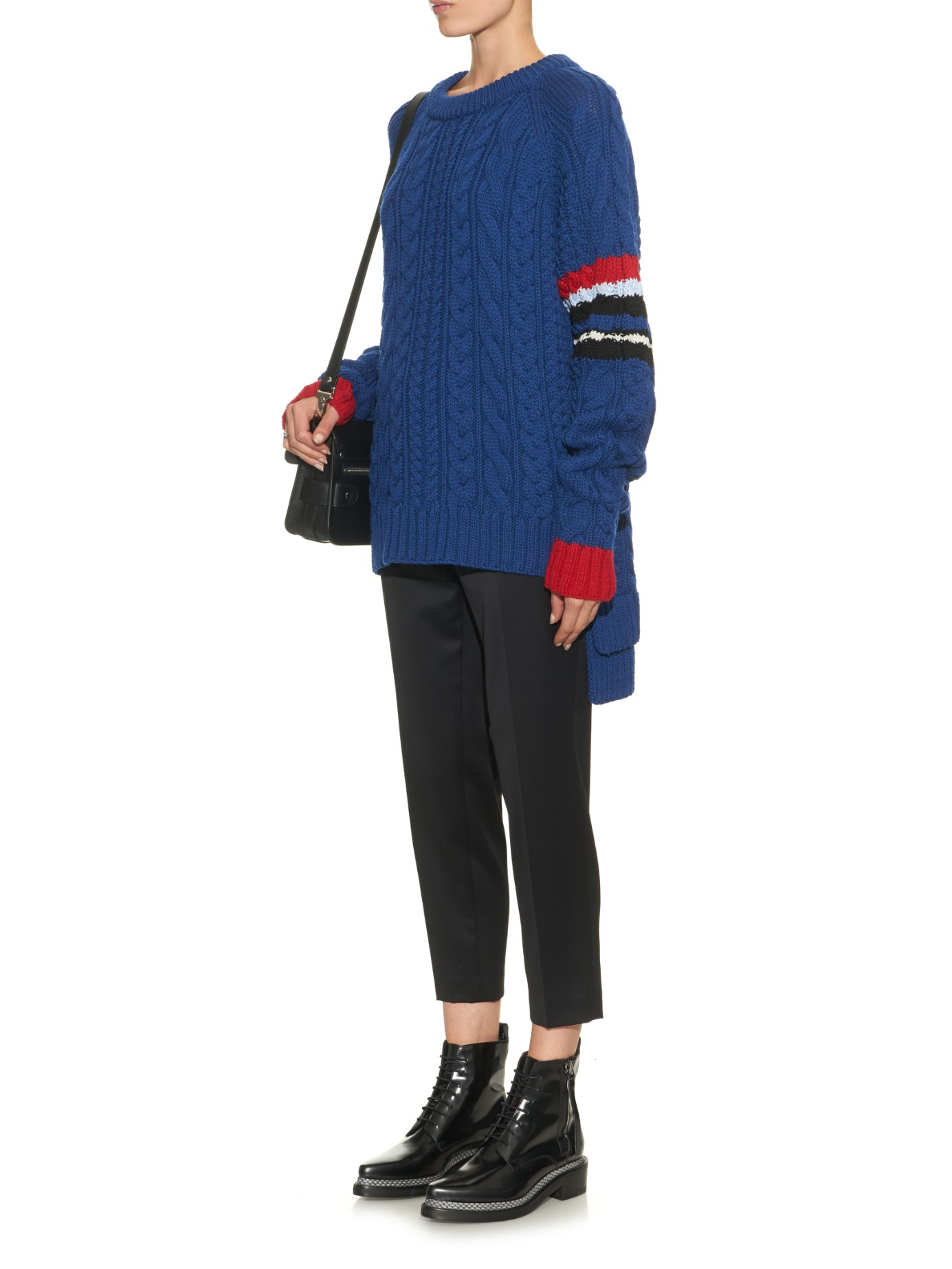 acne studios lace up boots