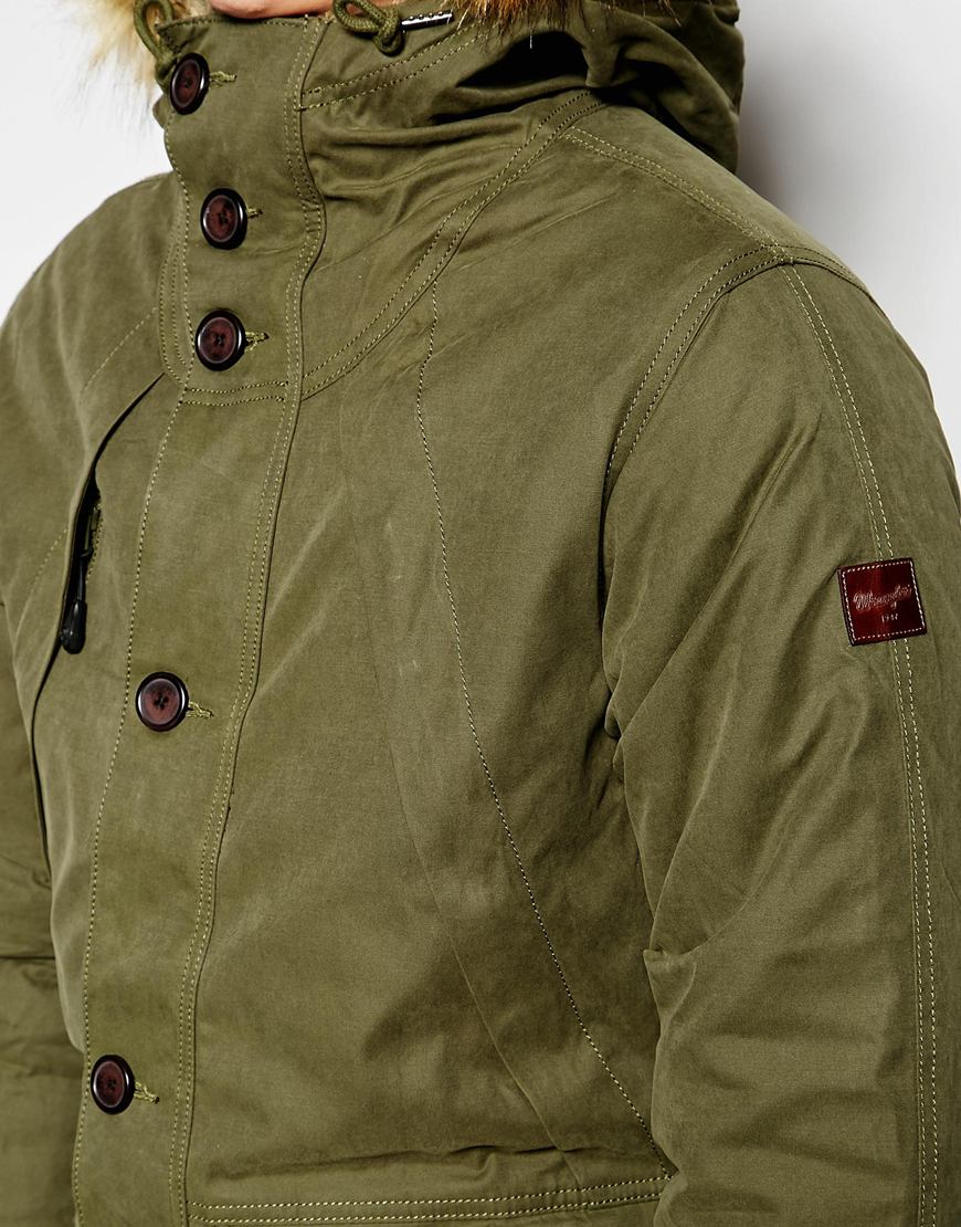 wrangler green jacket