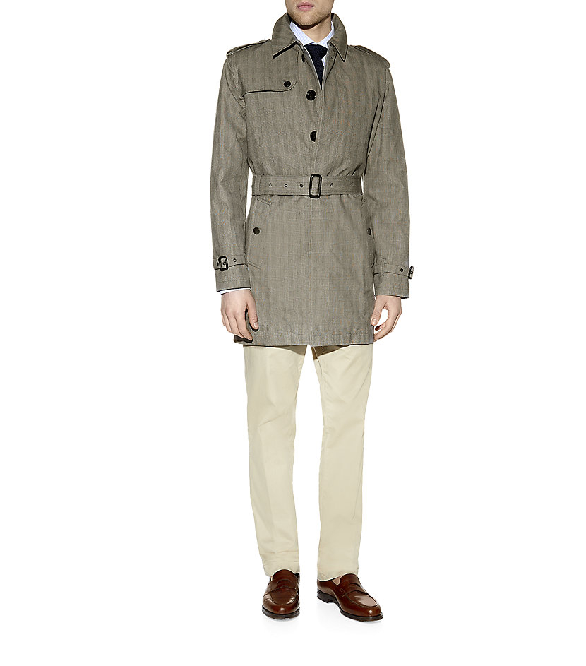 hackett trench coat
