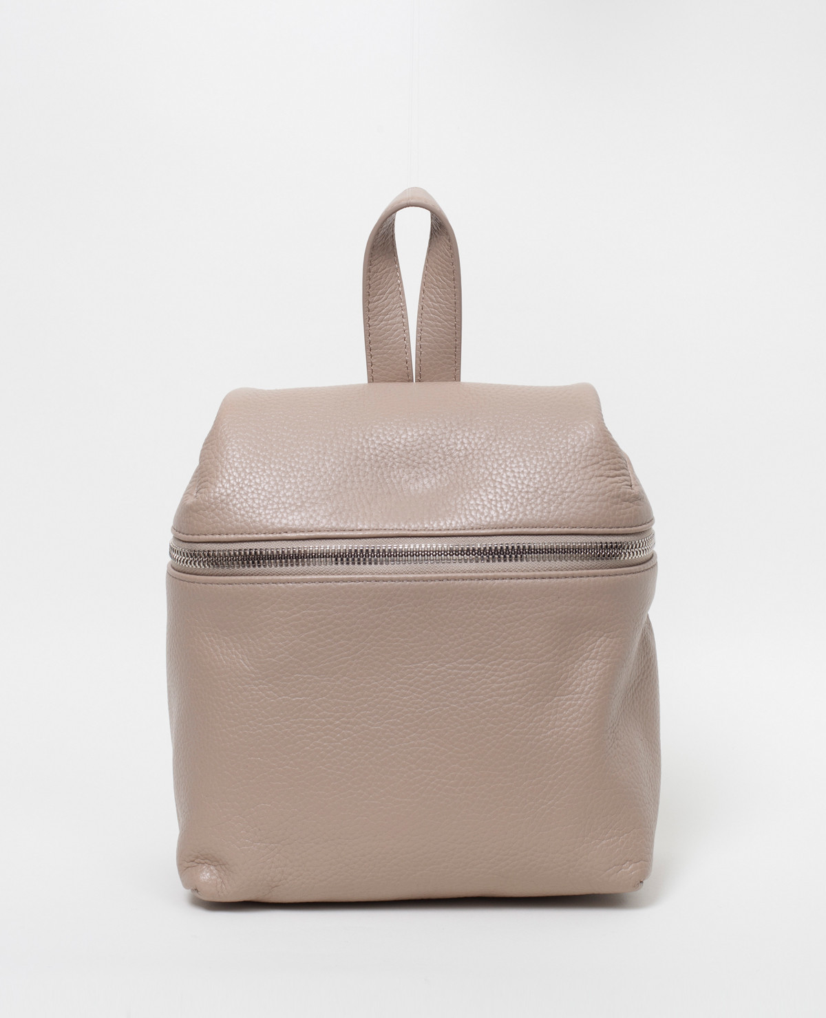 Kara bags Kara Small Pebble Leather Backpack / Taupe in Brown (Taupe