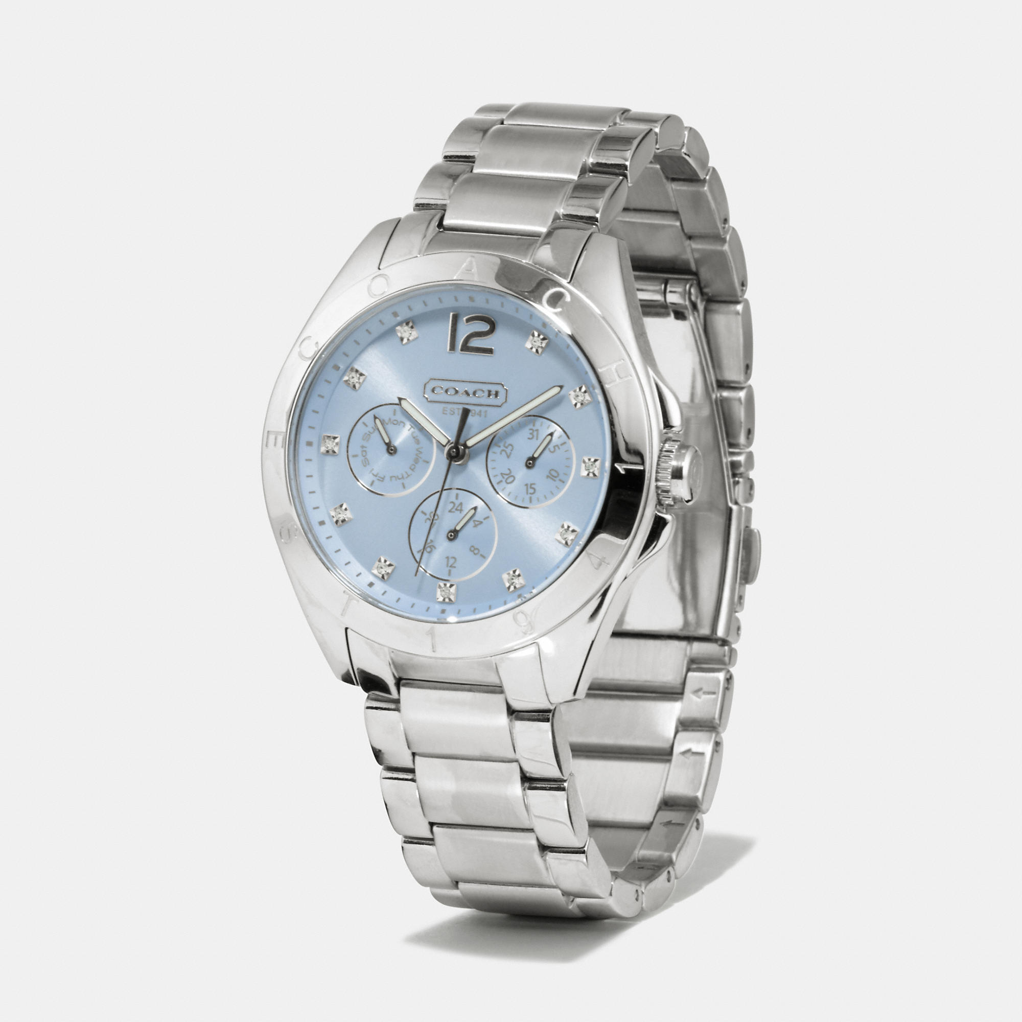 blue coach watch