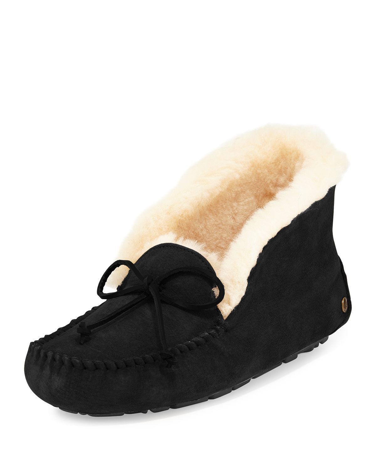 women's ugg slippers black