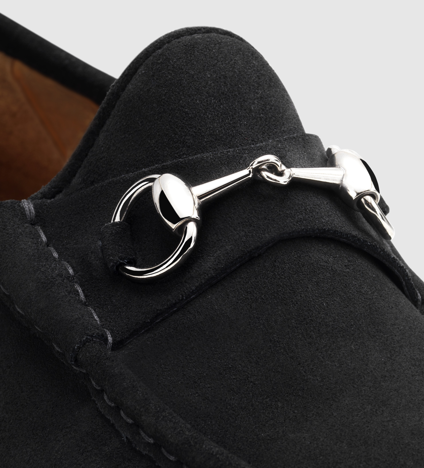 mens black suede gucci loafers