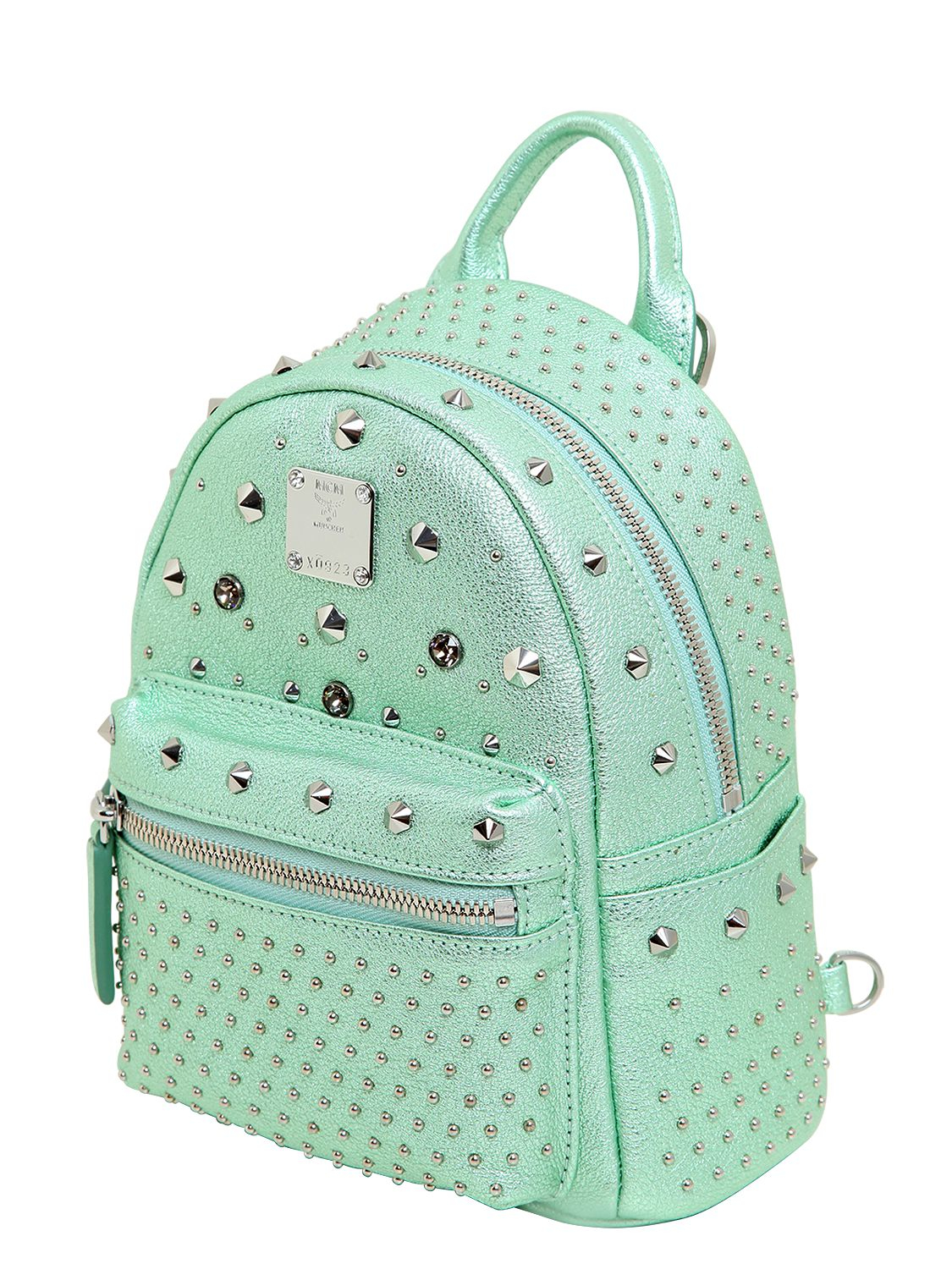 mcm backpack green