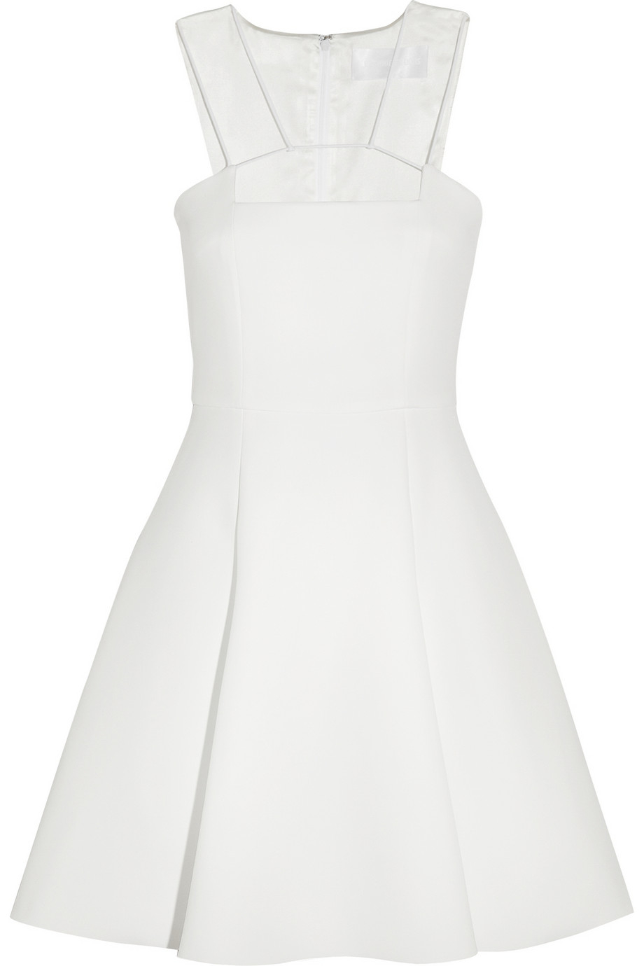 Lyst - Cushnie Et Ochs Neoprene Dress in White