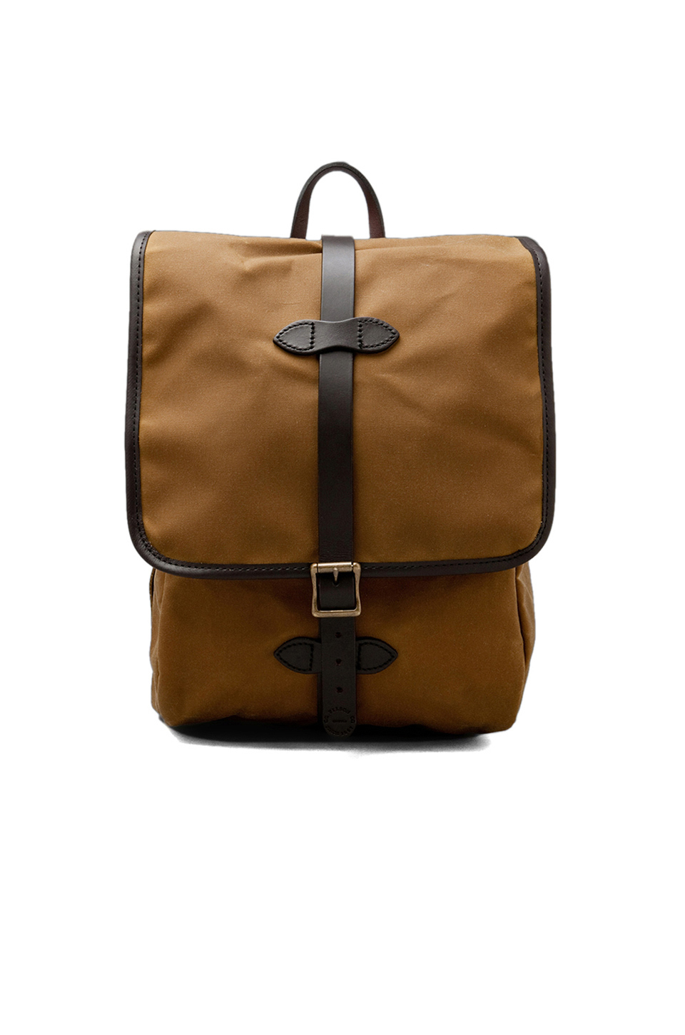filson tin cloth backpack black
