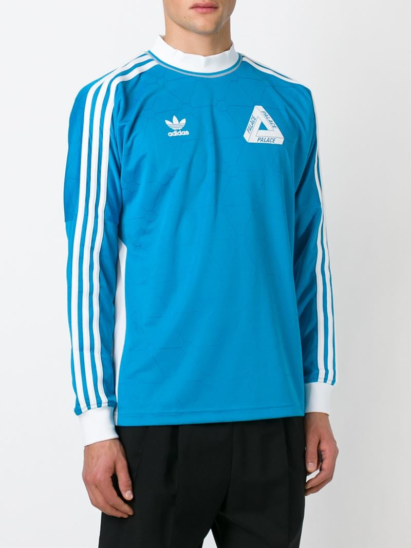 Palace Long Sleeve T-Shirt in Blue for 