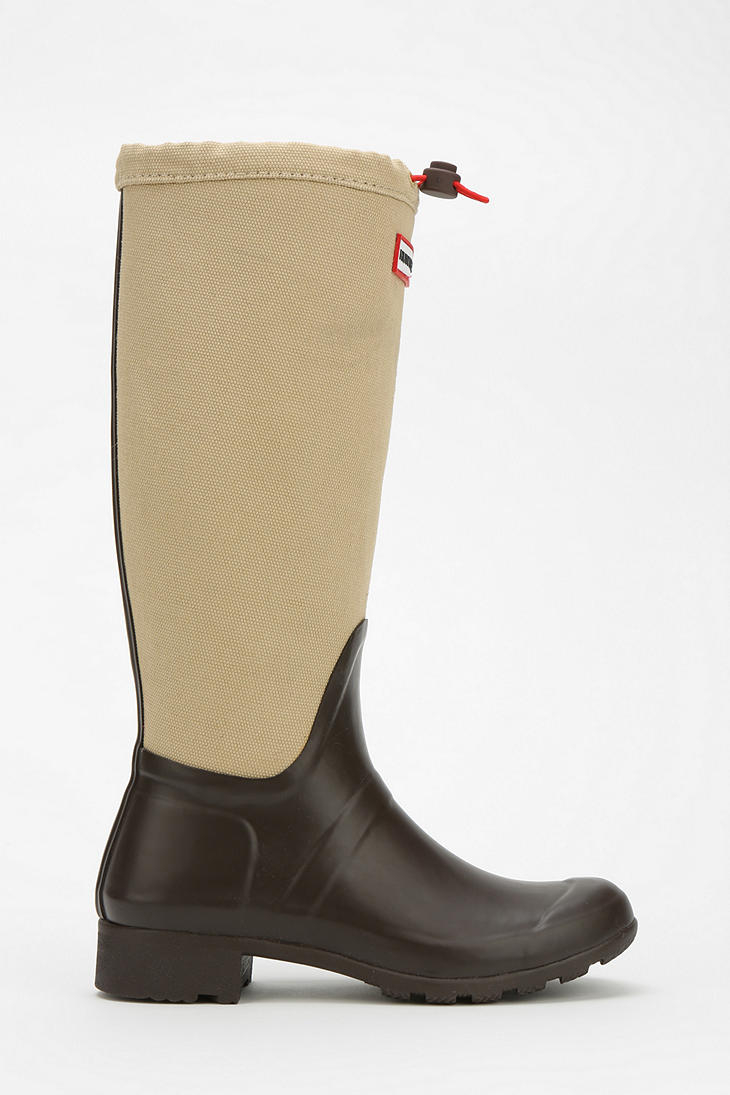 hunter canvas boots