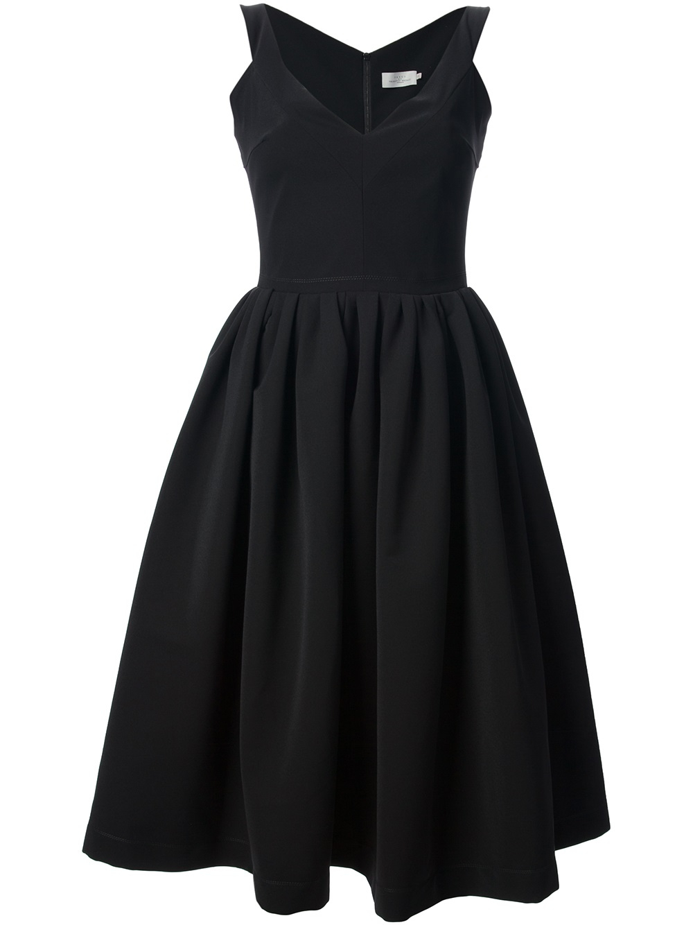Preen By Thornton Bregazzi Flo Dress in Black - Lyst