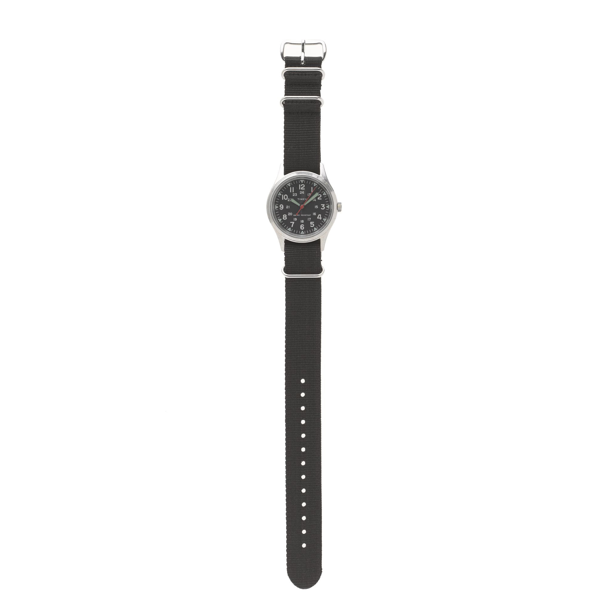 J.Crew Timex® Military Watch in Black for Men Lyst