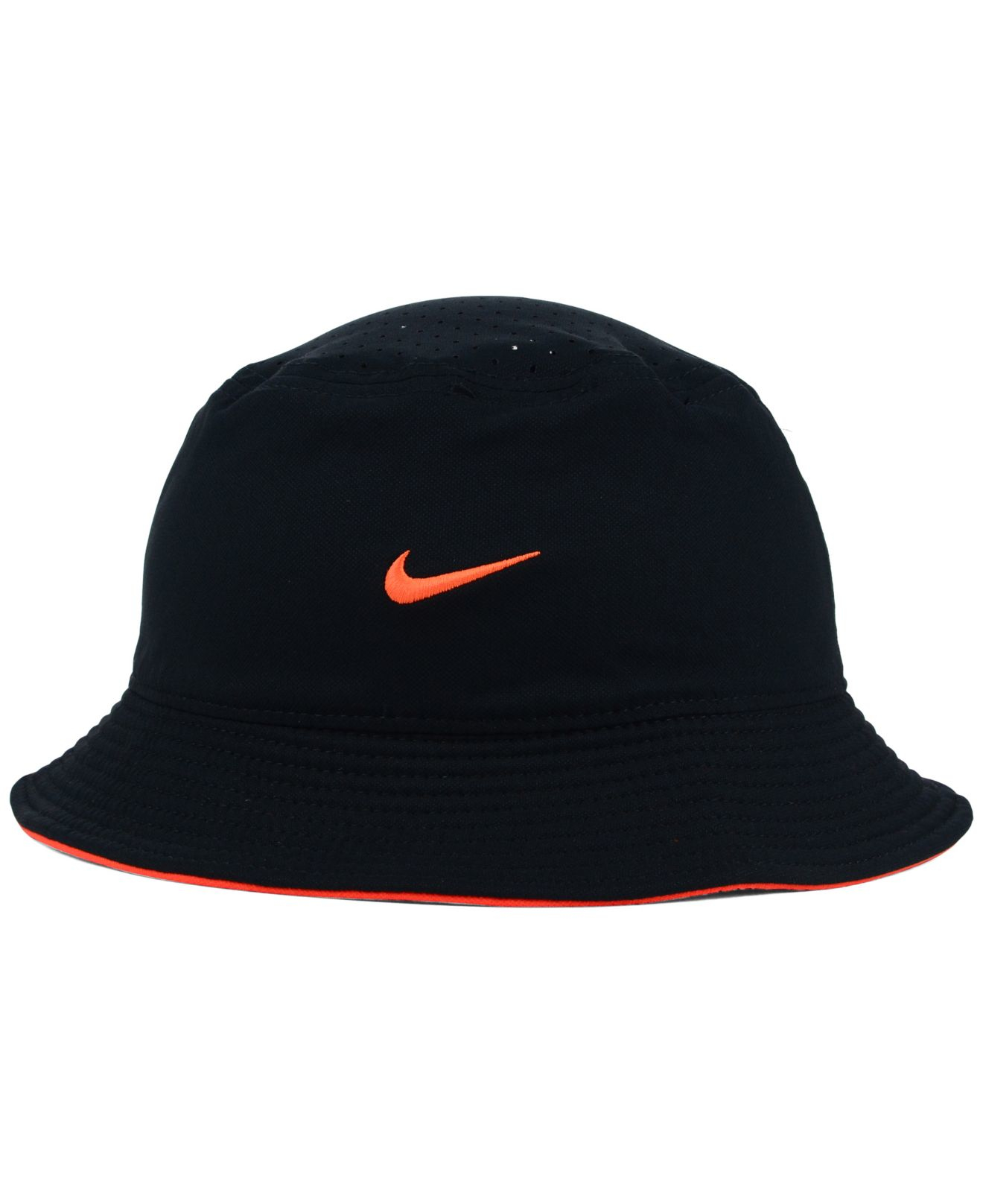 Nike Synthetic Baltimore Orioles Vapor Drifit Bucket Hat in Black for