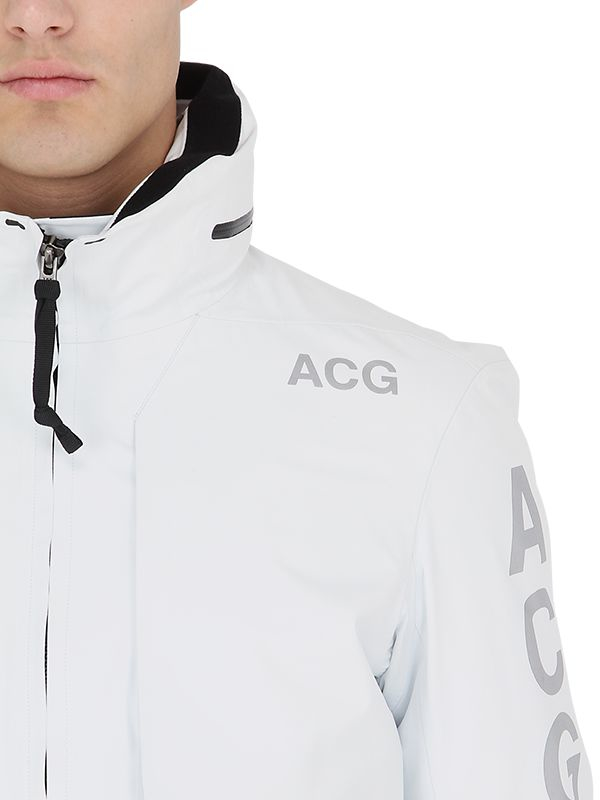 Nike Acg Gore-tex 2 In 1 System Shell Jacket in White for Men | Lyst