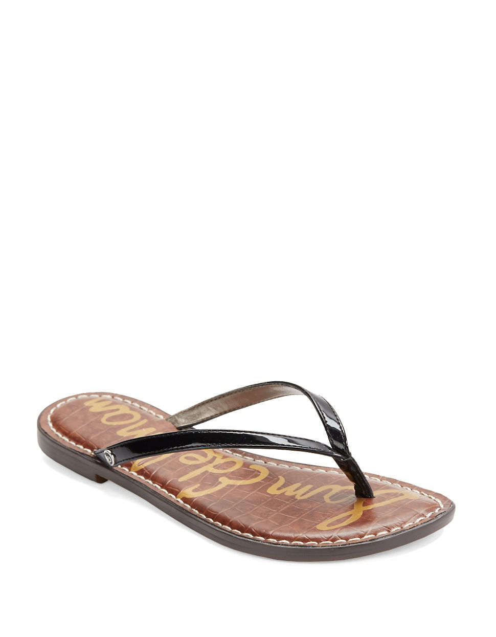 sam edelman black flip flops