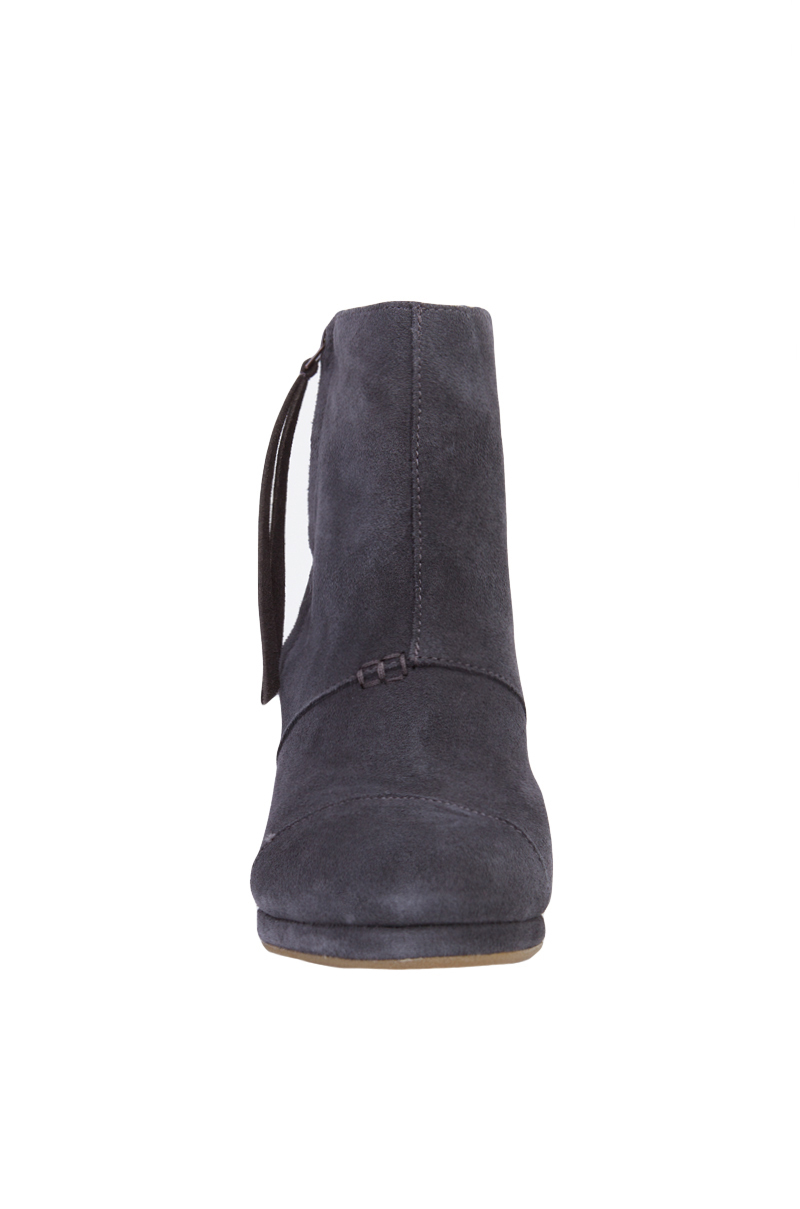 TOMS Suede Women's Desert Wedge High 
