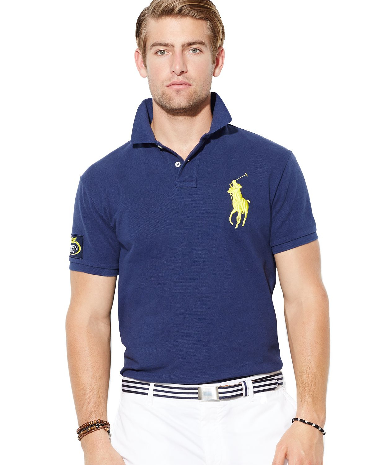  Ralph  Lauren  Polo  Us Open Custom Big Pony Polo  Shirt  Slim 