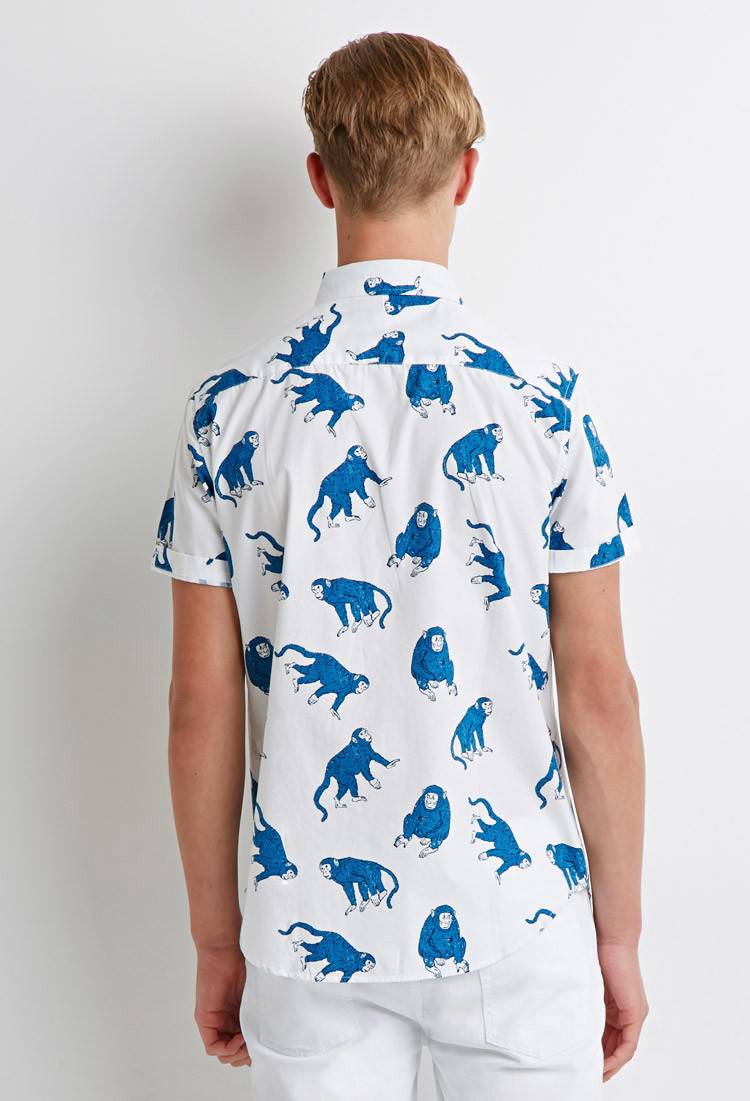forever 21 monkey print