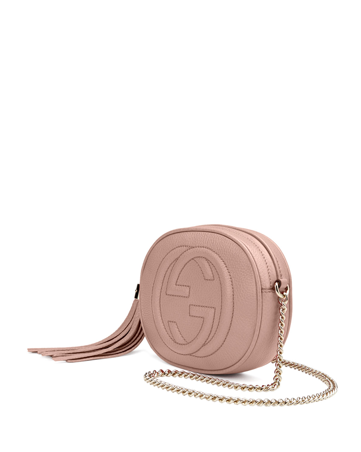 gucci soho leather mini chain bag