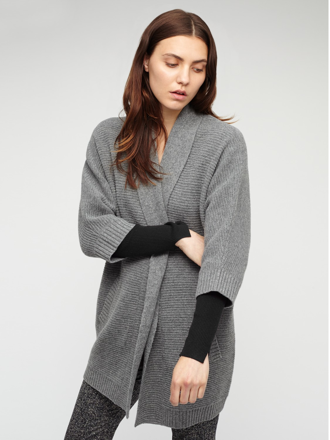 jigsaw grey cardigan