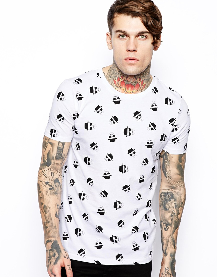 mens print tshirt