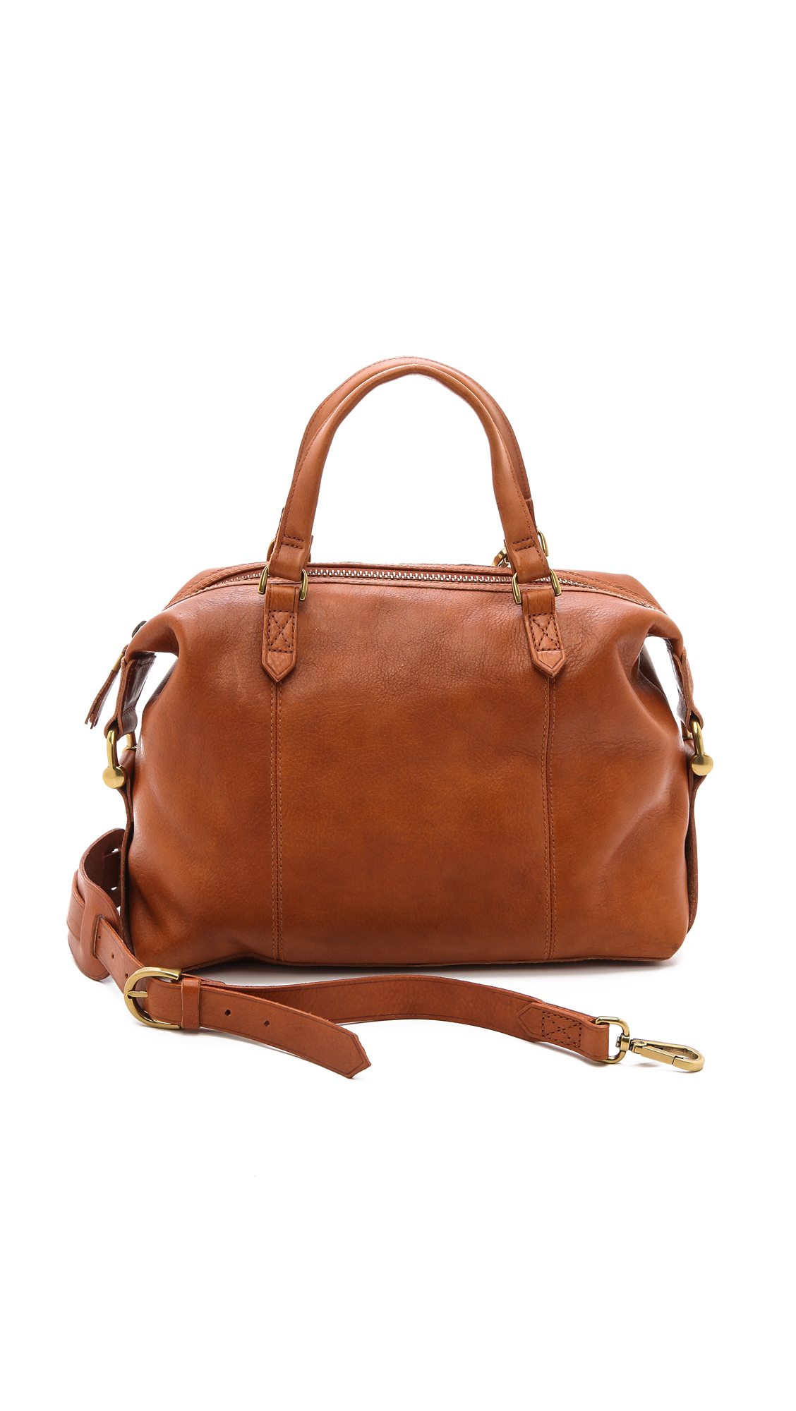 Madewell leather satchel new arrivals