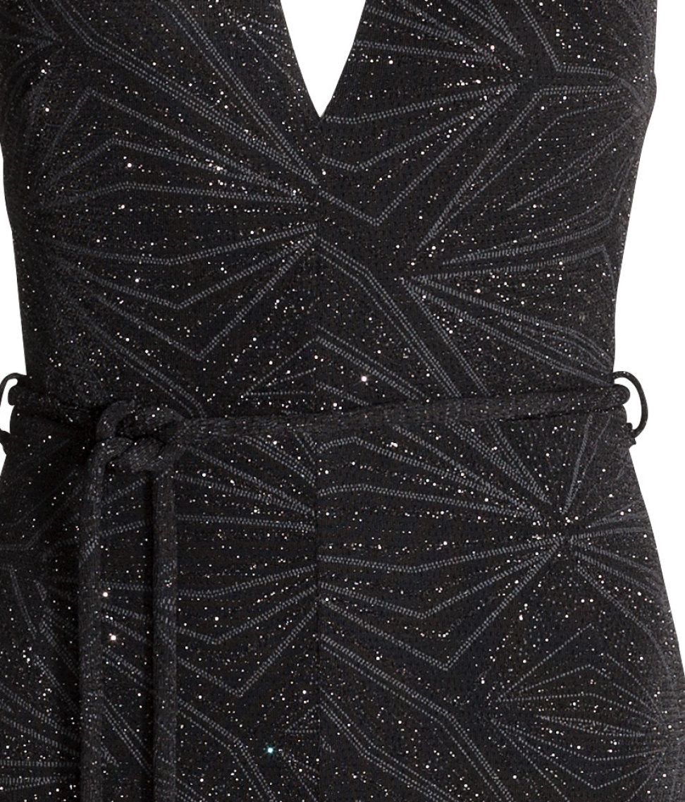 jumpsuit glitter h&m
