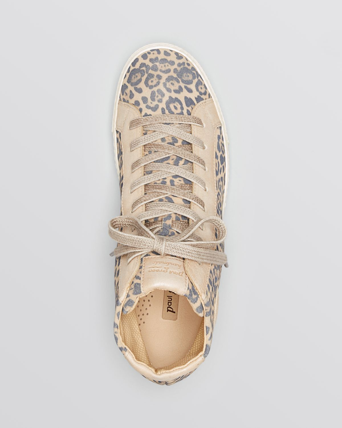 paul green leopard sneakers