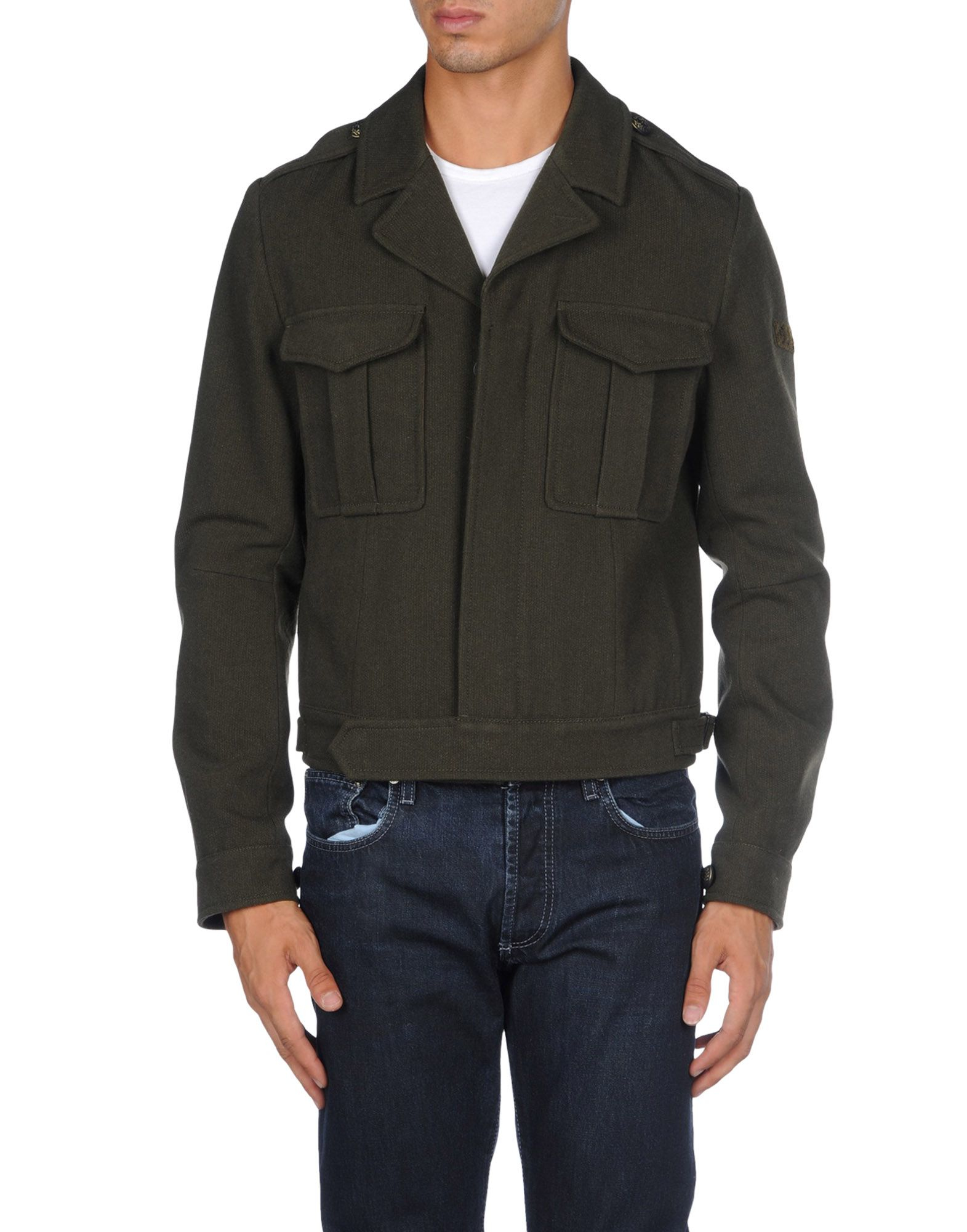 Diesel Jacket in Green for Men (Military green)