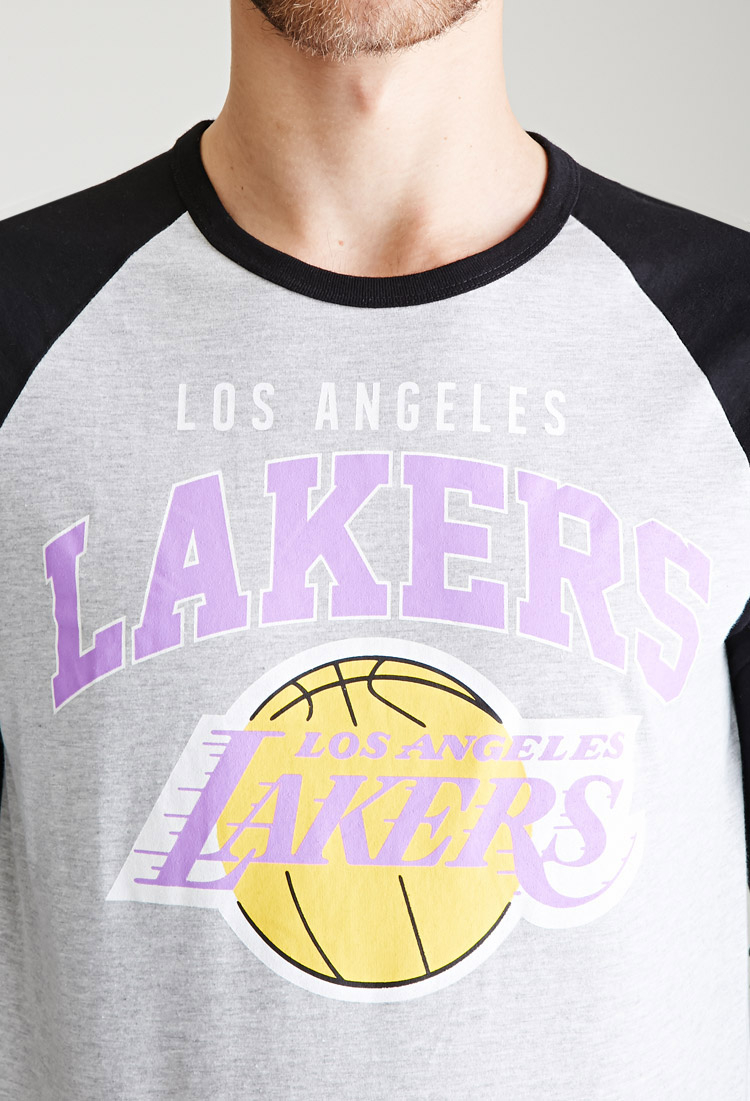 lakers baseball tee