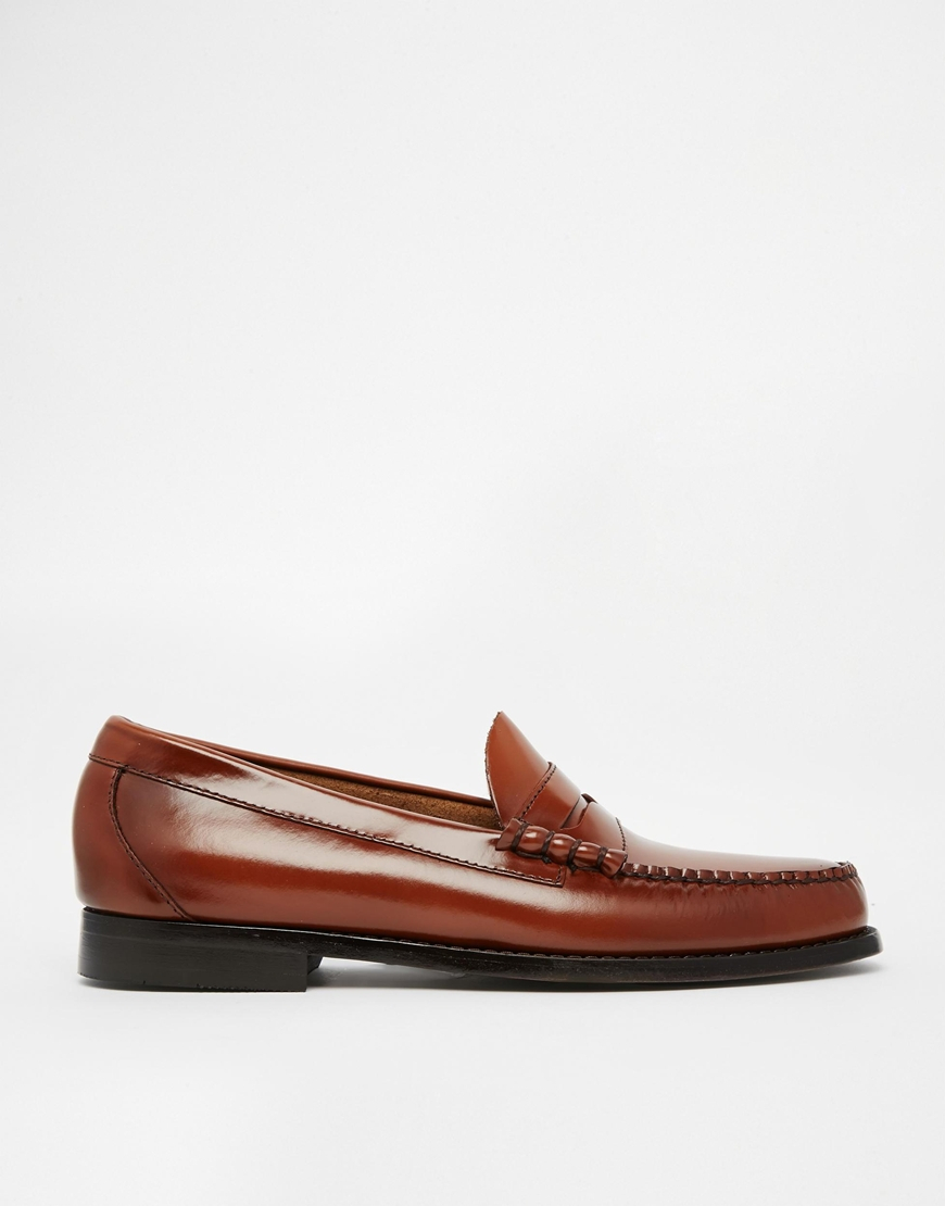 G.H.BASS Gh Bass Larson Penny Loafers in Brown for Men - Lyst