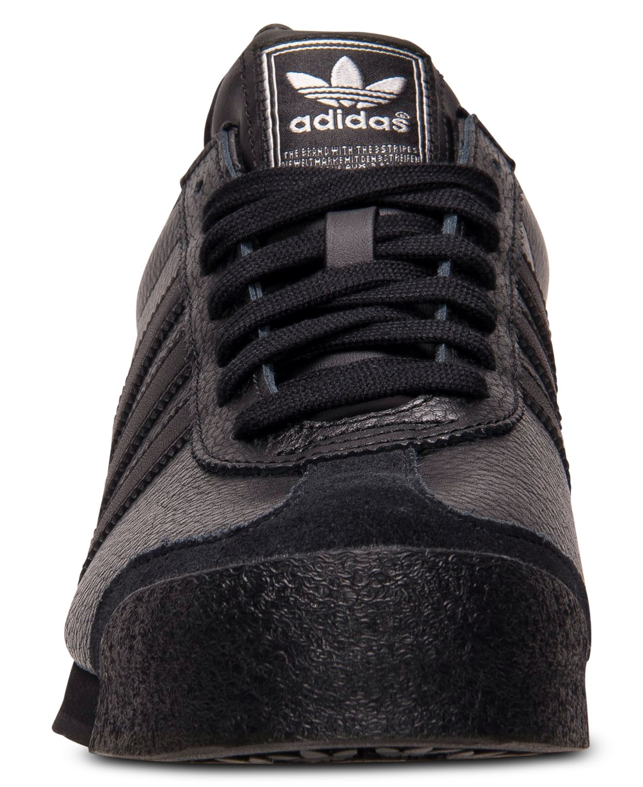 adidas Men'S Originals Samoa Casual Sneakers From Finish Line in Black ...