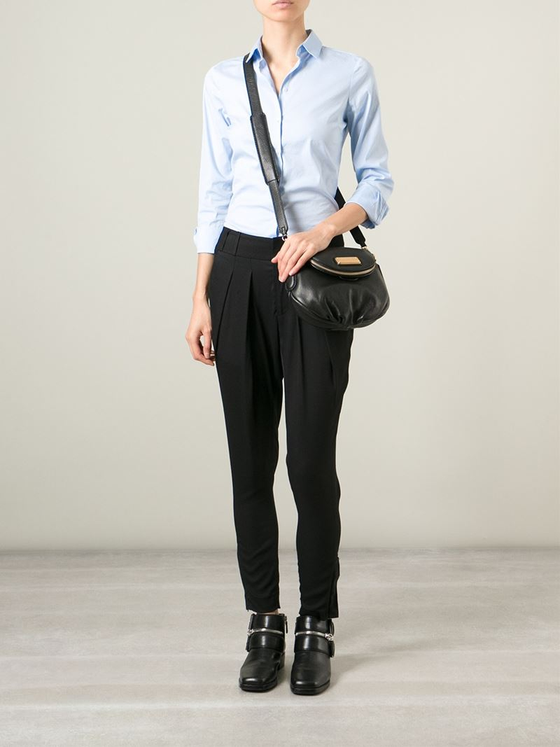 Marc By Marc Jacobs 'new Q Mini Natasha' Crossbody Bag in Black | Lyst
