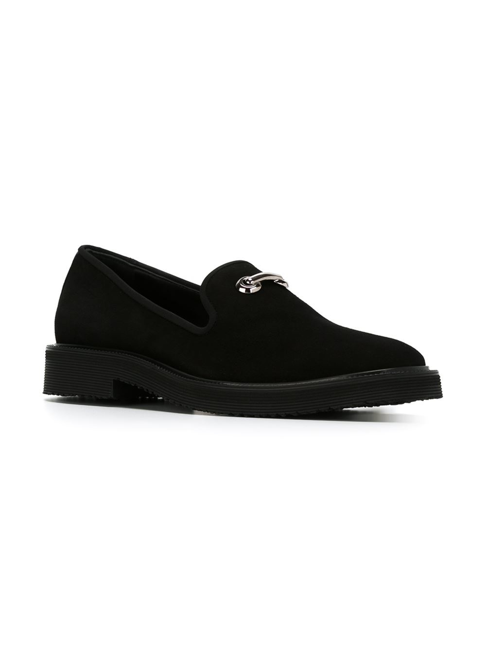 Versace Greco Medusa Leather Driving Shoes Versace Greco Medusa Leather Driving Shoes