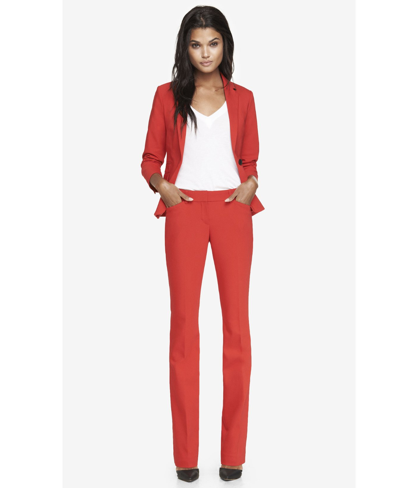 Low Rise Barely Boot Editor Pant 
