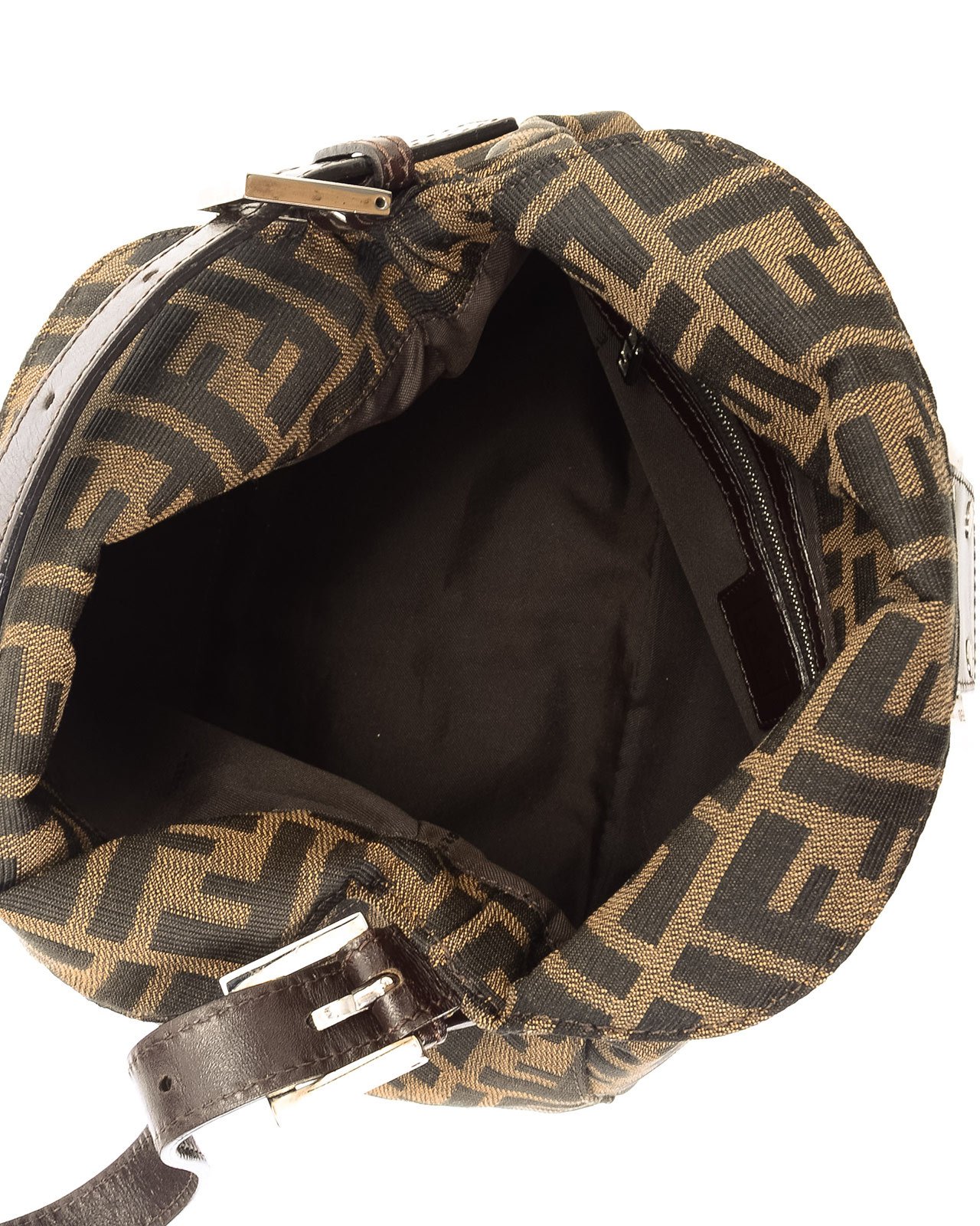 Fendi Monogram Shoulder Bag in Brown - Lyst