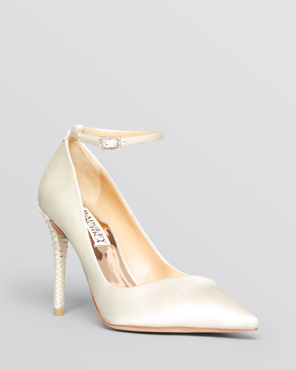 ivory pointed toe heels