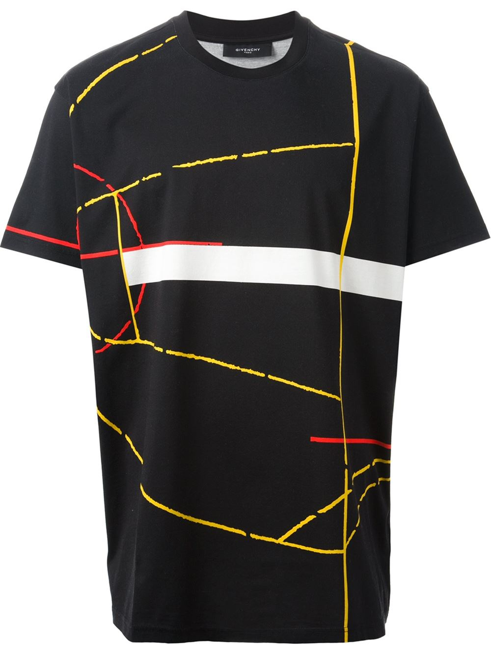 Givenchy Basketball Print TShirt in Black for Men Lyst