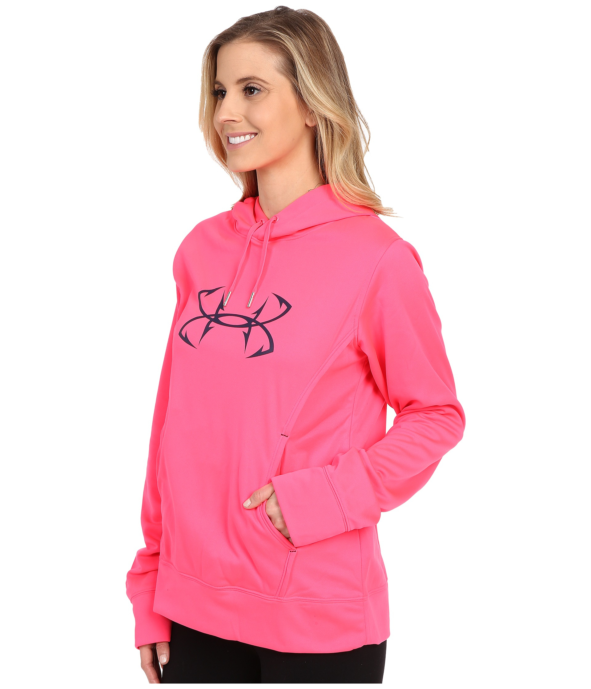 Download Lyst - Under Armour Us Storm Fish Hook Hoodie in Pink