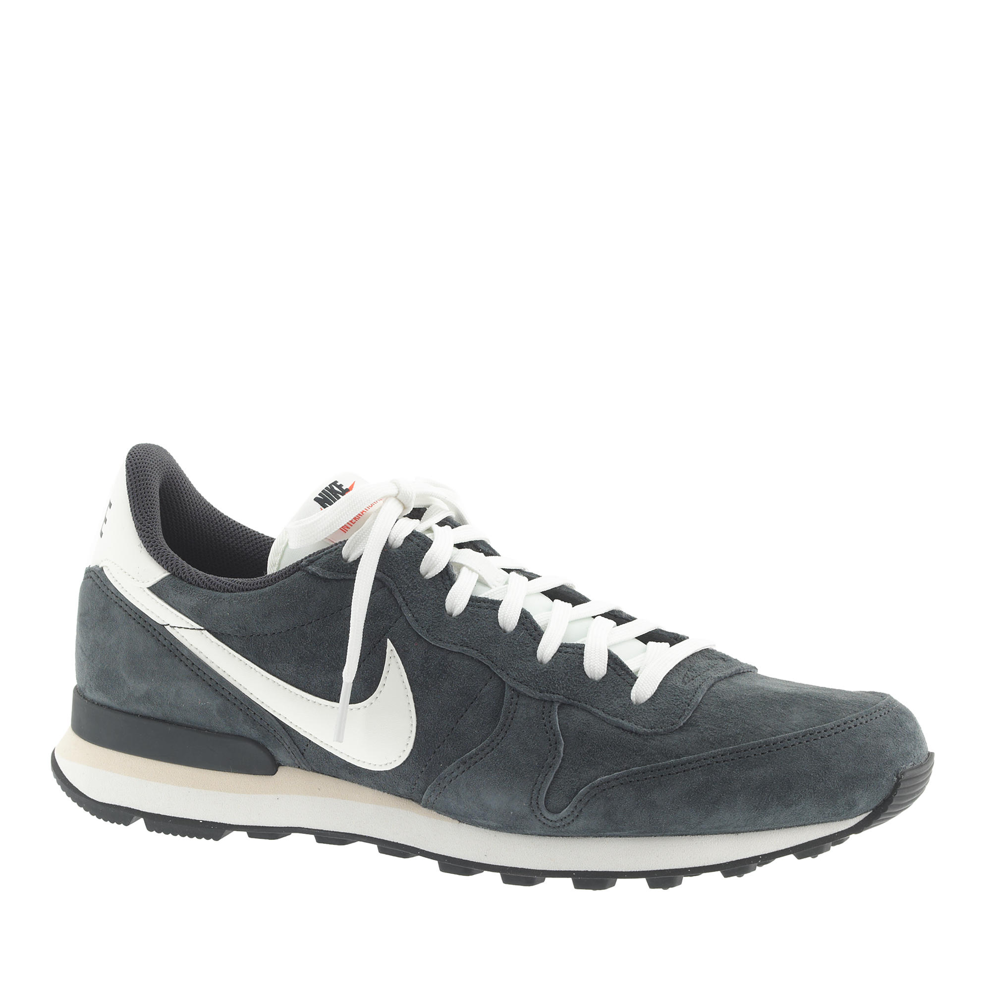 J.Crew Men'S Nike Limited-Edition Pdx Internationalist Mid Sneakers in  Anthracite (Gray) for Men | Lyst