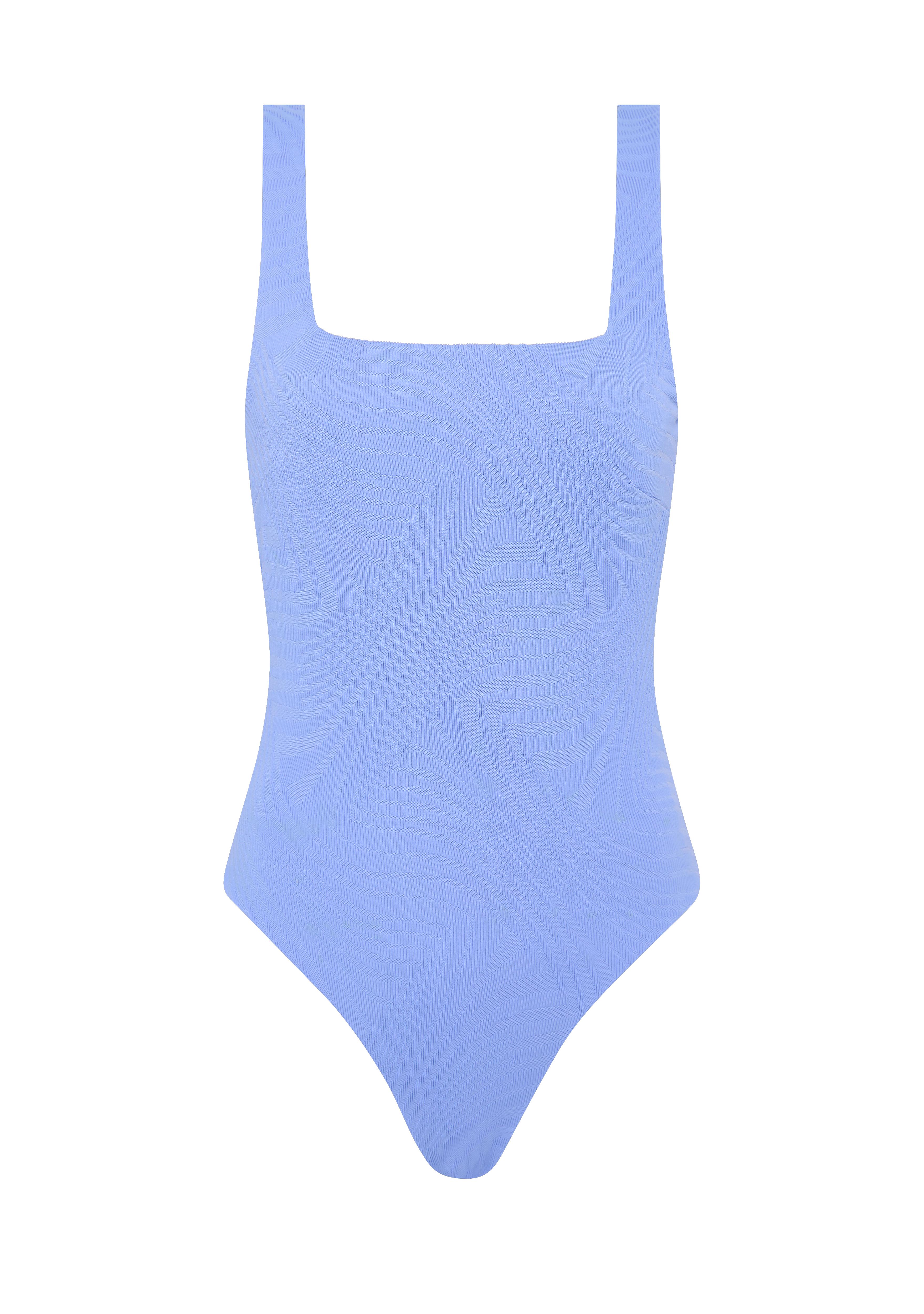 FELLA SWIM Cruise Full Piece in Blue Lyst