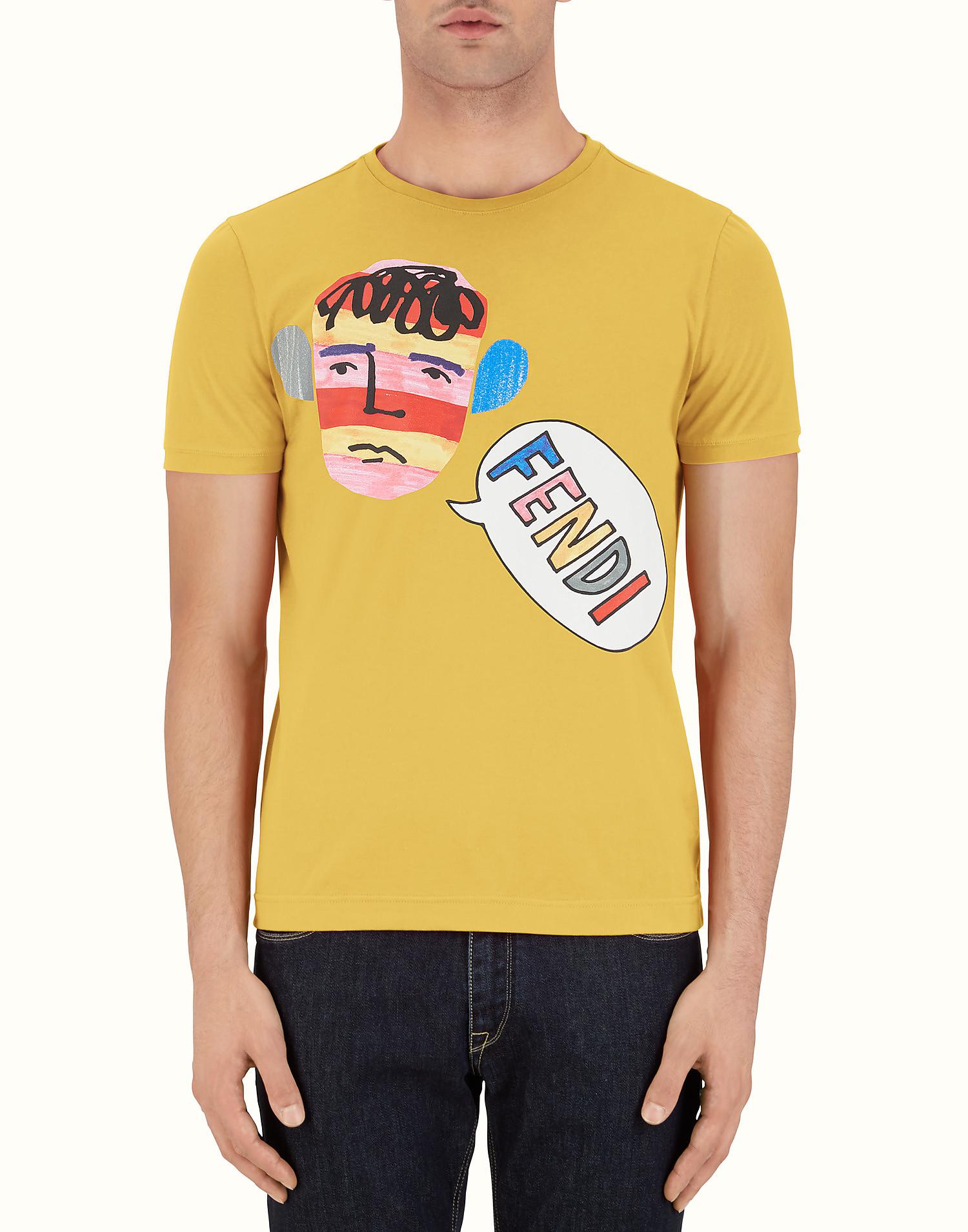 yellow fendi shirt