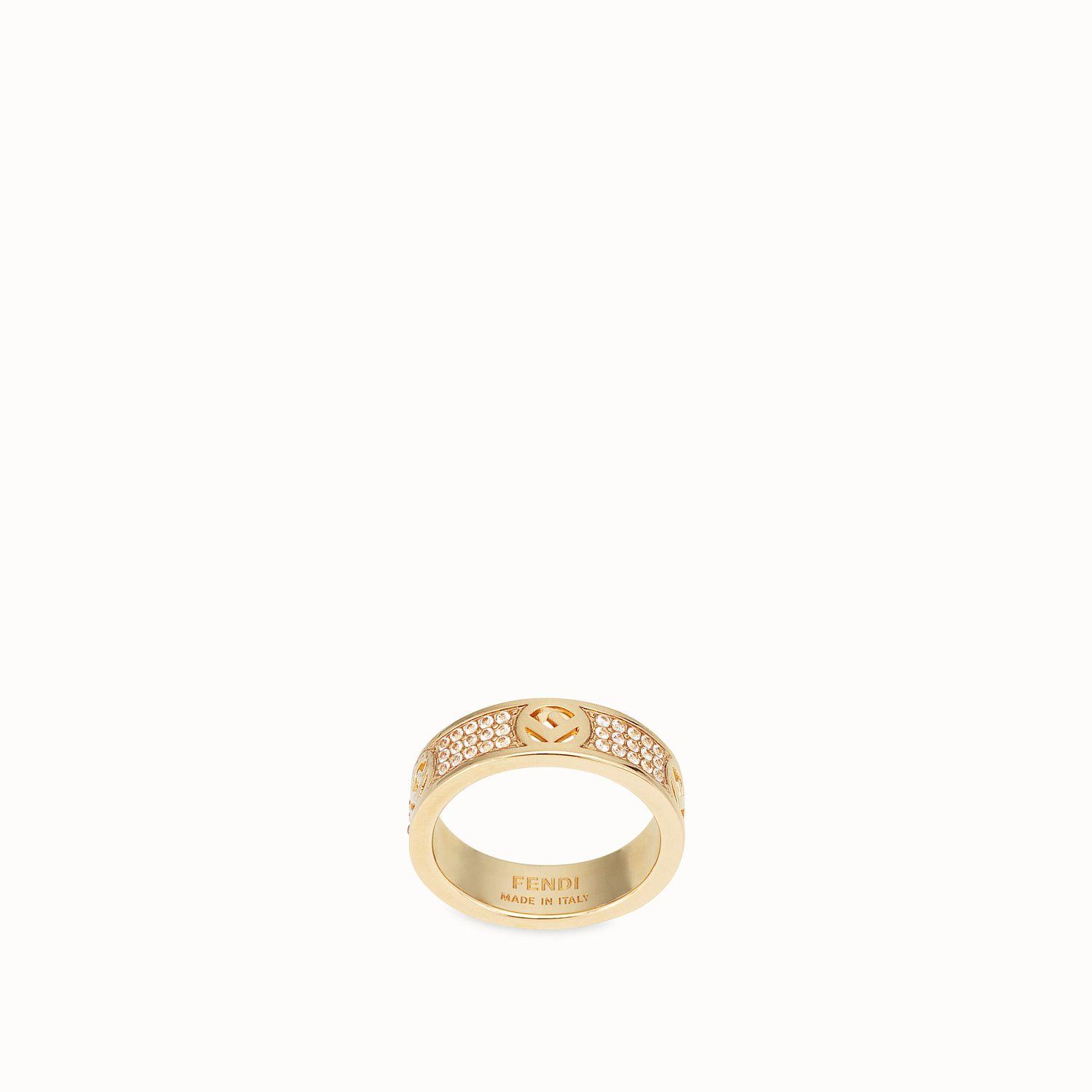 Fendi F Is Ring in Gold (Metallic) - Lyst